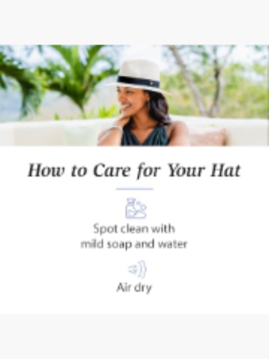 UPF 50+ Sun Protection Packable Fedora Hat Petite Small Size Adjustable main image 4